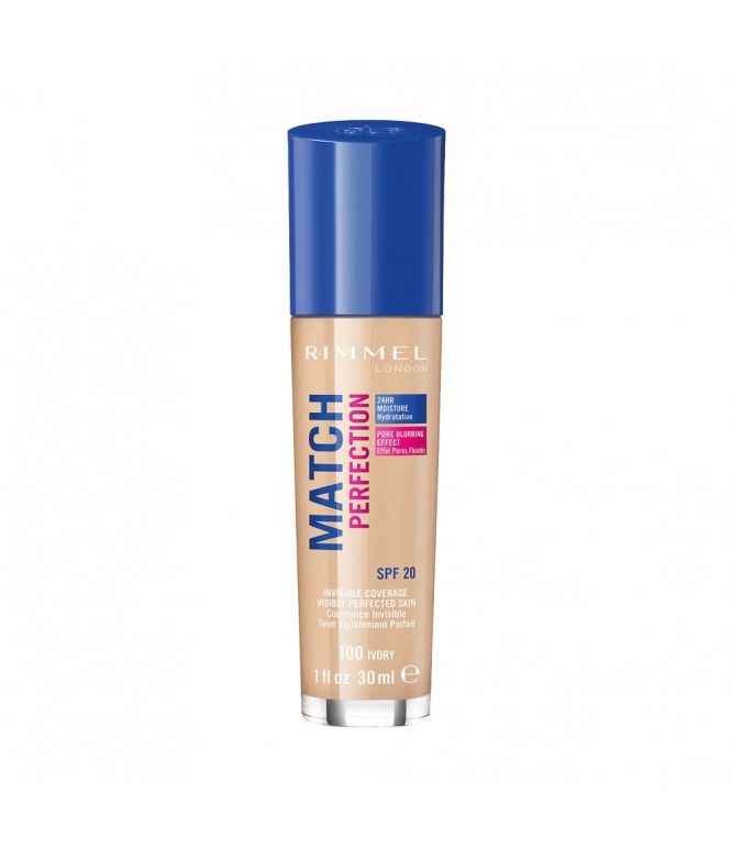 Rimmel New Match Perfection Foundation Ivory 100