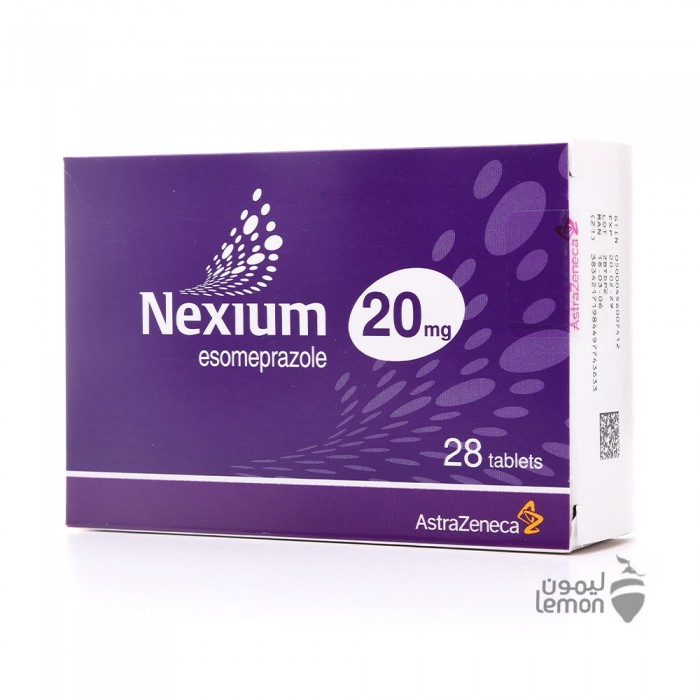 Nexium 20 mg Tab 28'S
