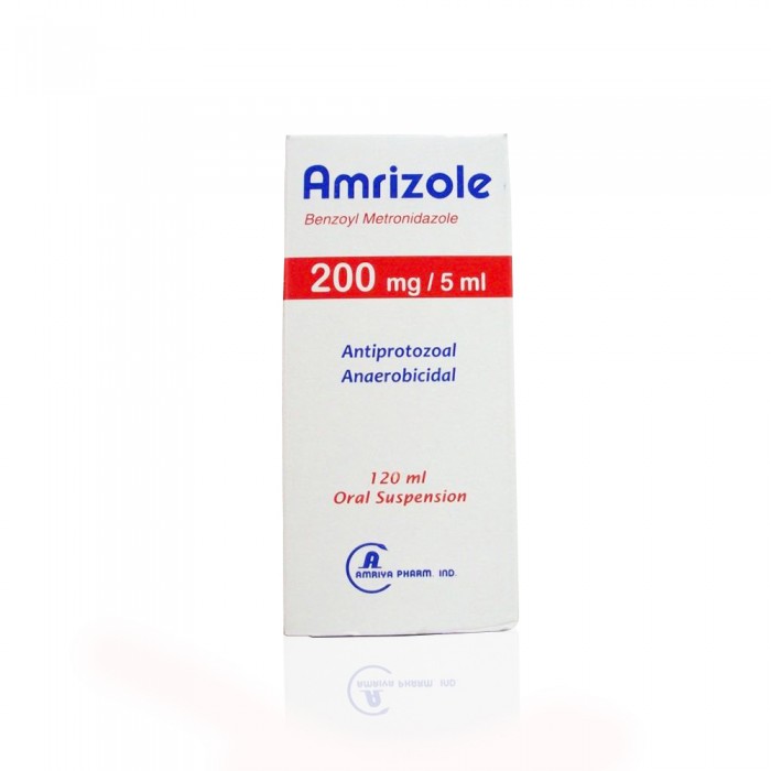 AMRIZOLE 200 MG SUSPENTION 120 ML