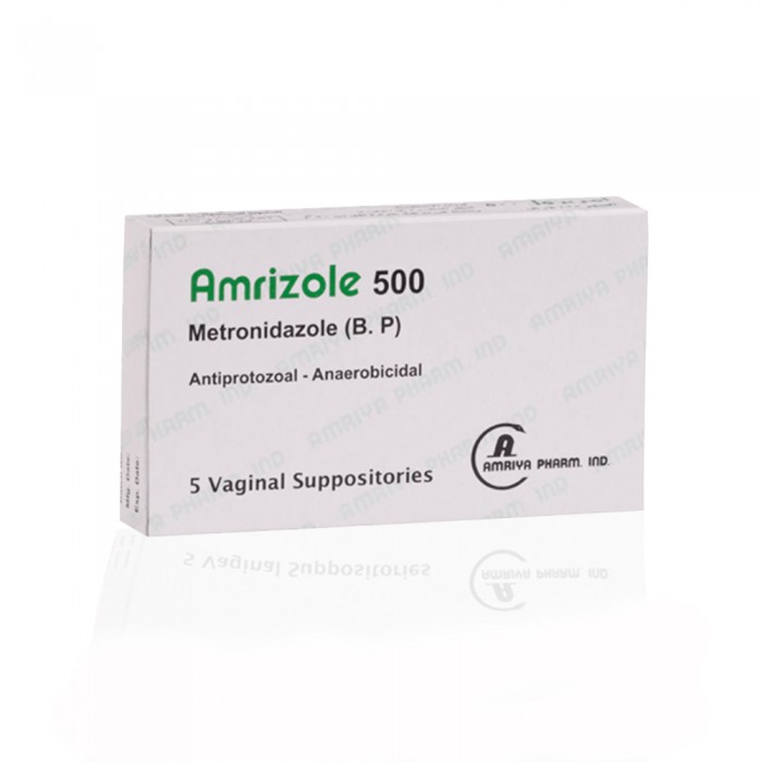 Amrizole 500 mg Vaginal Suppository 5's