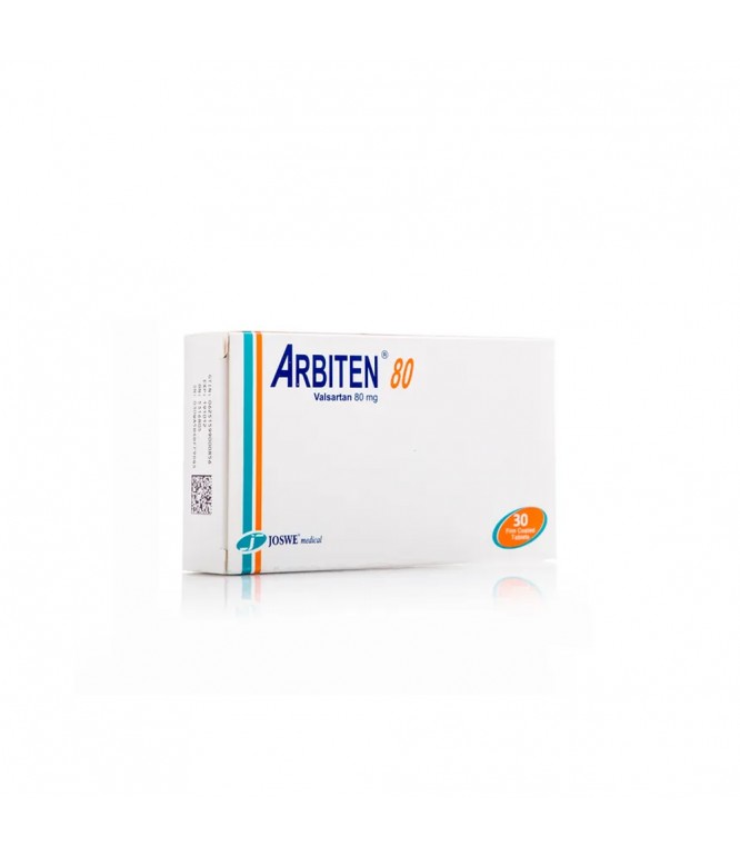 ARBITEN 80 MG TAB 30'S