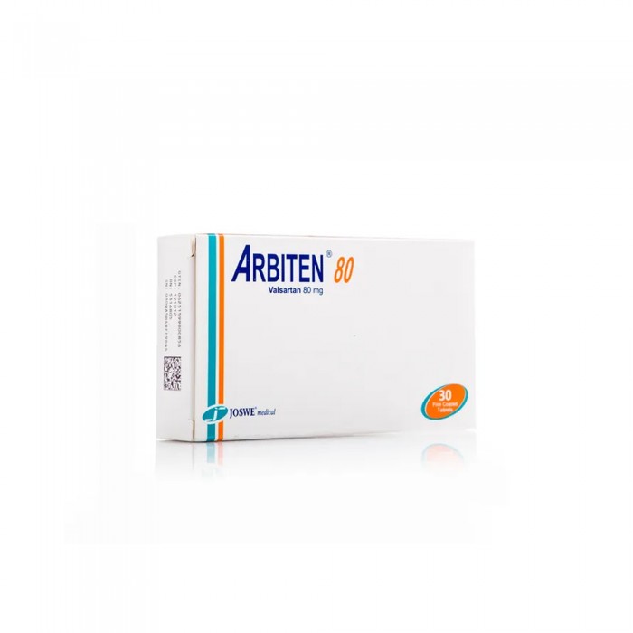 ARBITEN 80 MG TAB 30'S