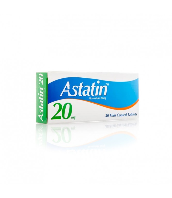 ASTATIN 20 MG TAB 30'S