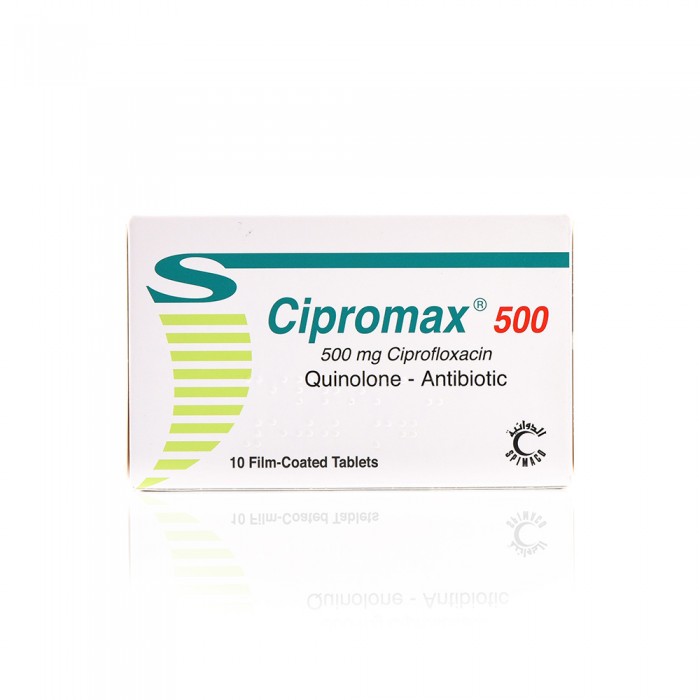 CIPROMAX 500MG TAB 10'S