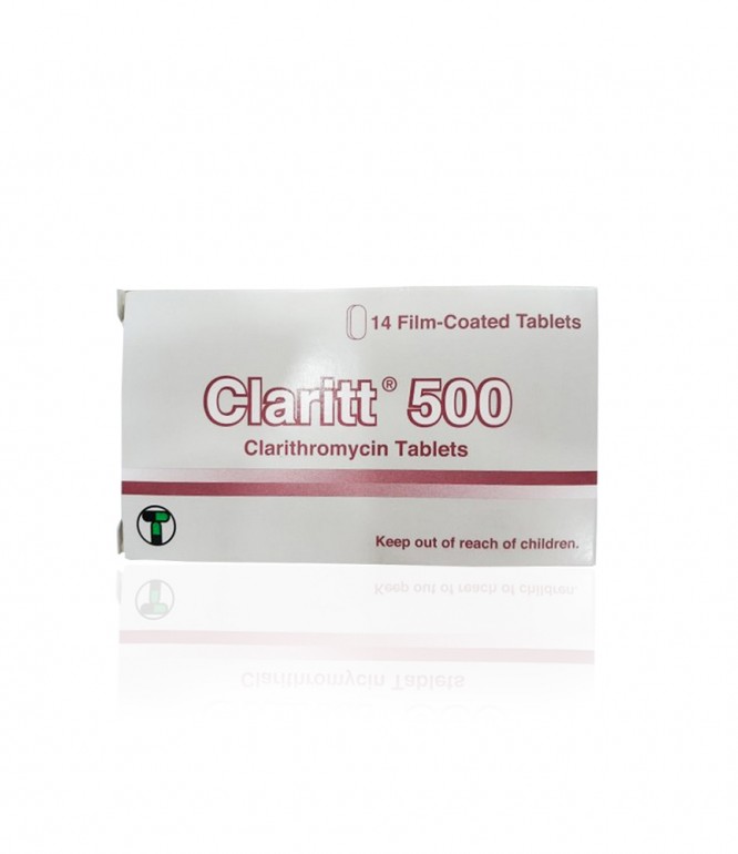 CLARITT 500MG TAB 14'S