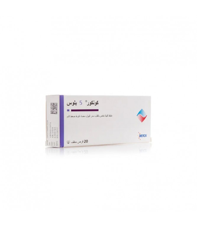CONCOR PLUS 5 MG TAB 20'S