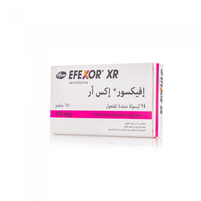 EFEXOR XR 150 MG CAP 14'S