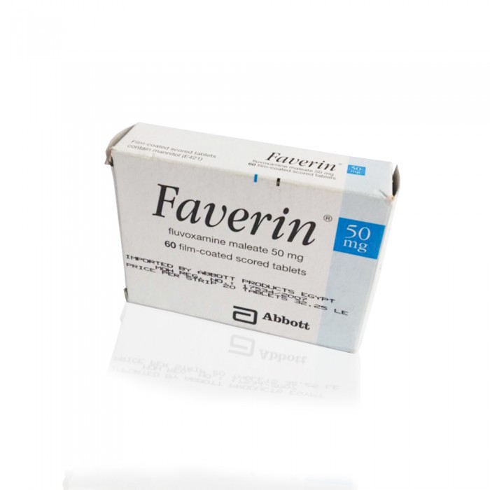 FAVERIN 50 MG TAB 60'S