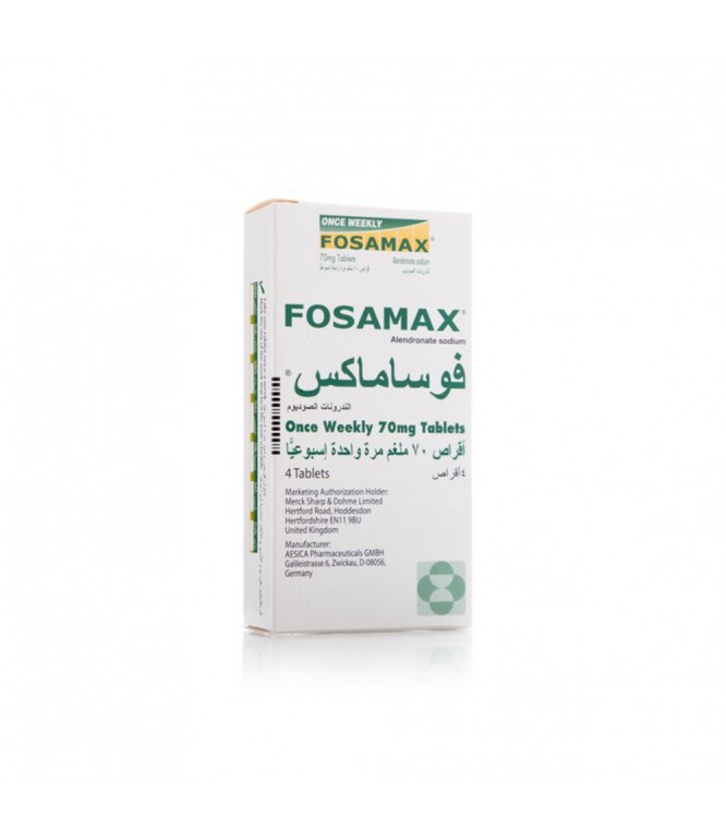 FOSAMAX 70 MG TAB 4'S