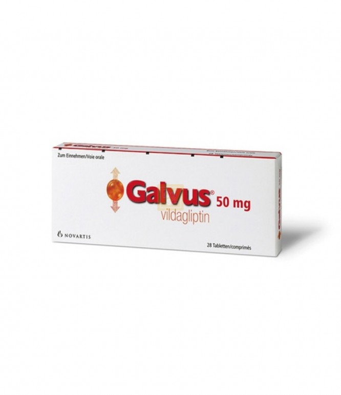 GALVUS 50 MG TAB 28'S