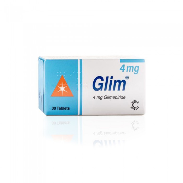 GLIM 4 MG TAB 30'S