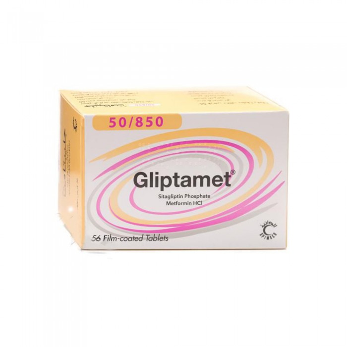 Gliptamet 50/850 mg Tab 56's