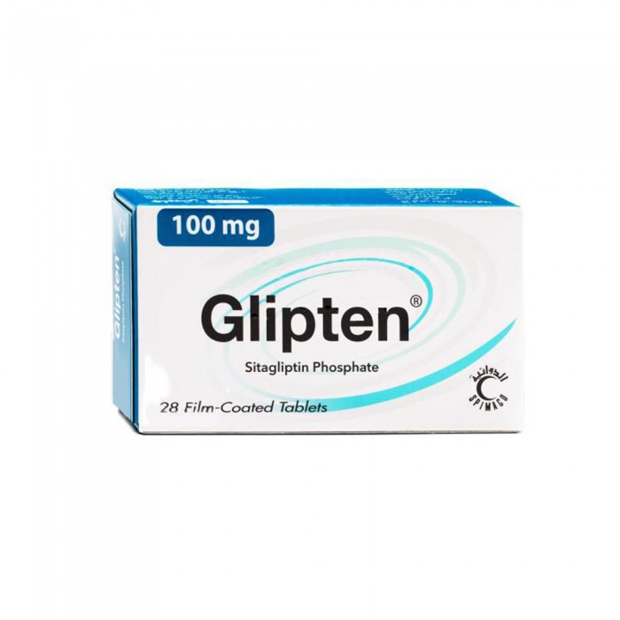 GLIPTEN 100 MG TAB 28'S