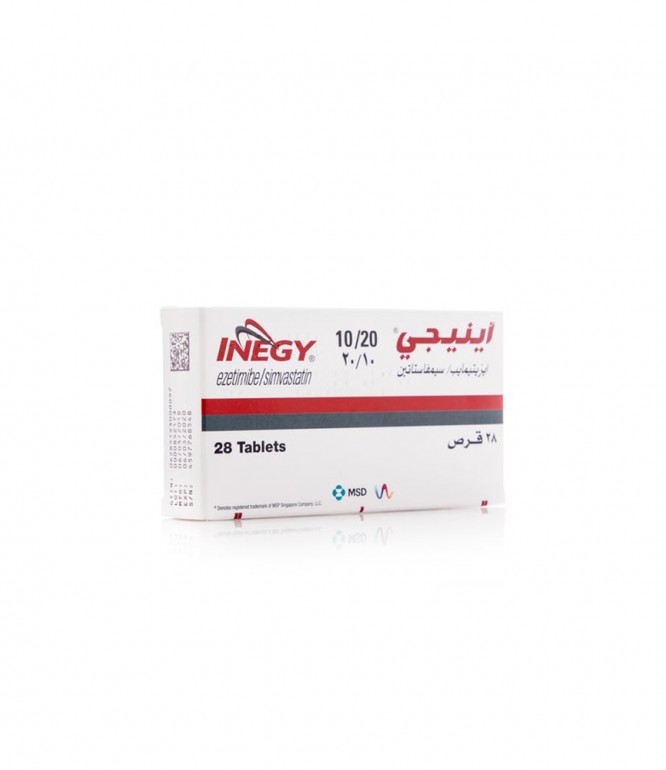 اينيجى 10/20 مجم أقراص 28 حبة