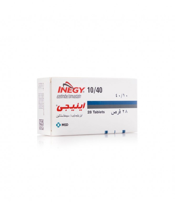 اينيجى 10/40 مجم أقراص 28 حبة