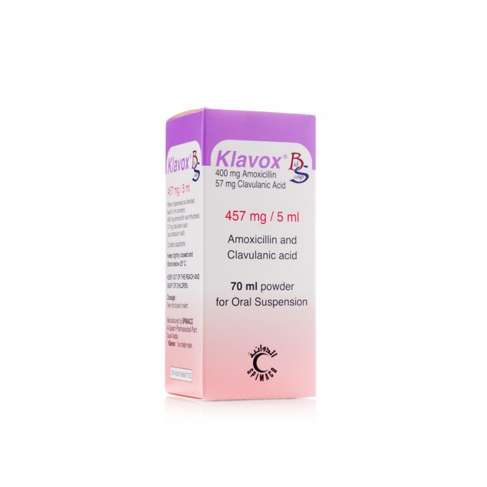 Klavox 457 mg Syrup 70 ml