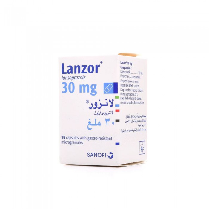 Lanzor 30 mg Capsules 15'S