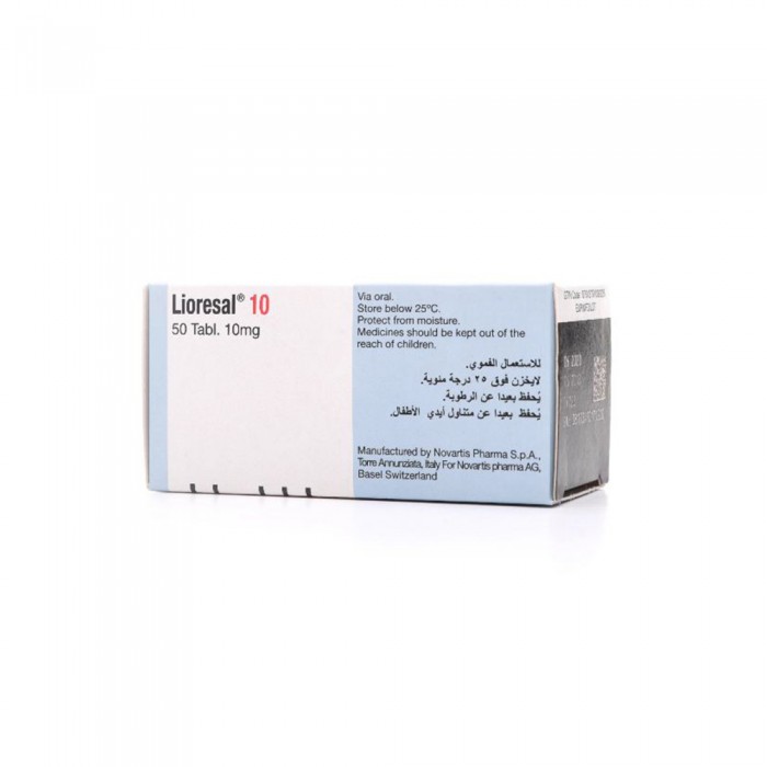 Lioresal 10 mg Tablets 50'S