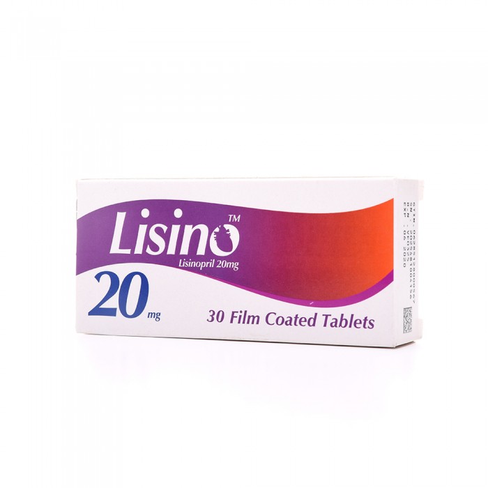 Lisino 20 mg Tablets 30'S