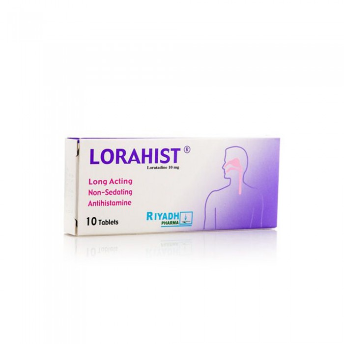 Lorahist 10 mg Tab 10'S