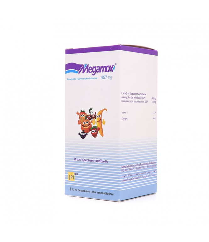 MEGAMOX 457 MG SUSP 70 ml