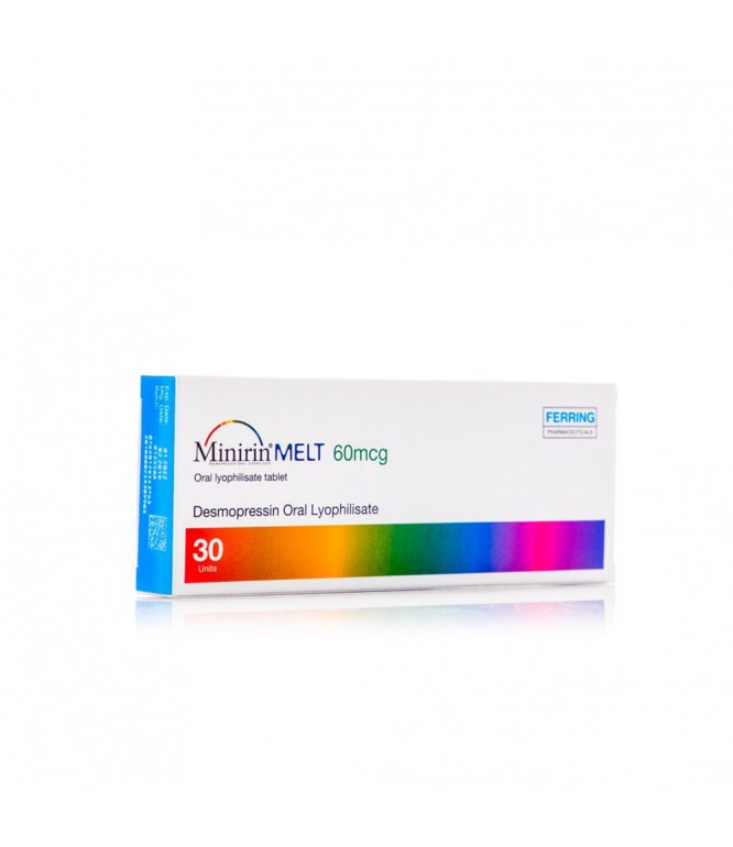 Minirin Melt 60 mcg Tablets 30'S