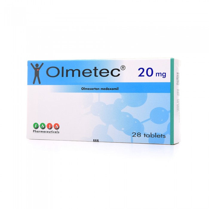 Olmetec 20 mg Tablets 28'S