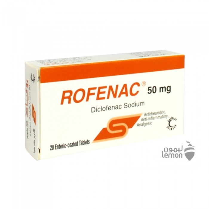 Rofenac 50 mg Tablet 20'S