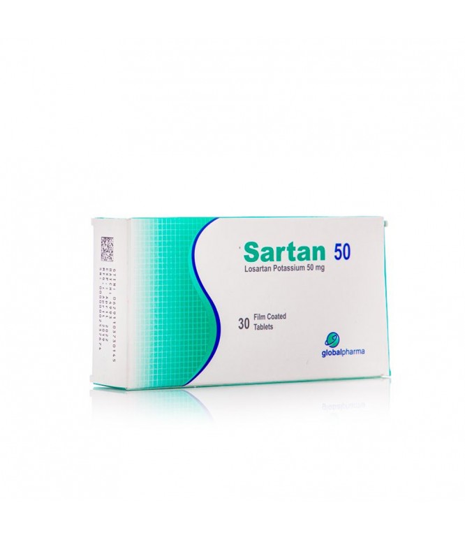 سارتان 50 مجم 30 قرص