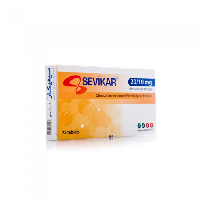 Sevikar 20/10 mg Tablets 28'S