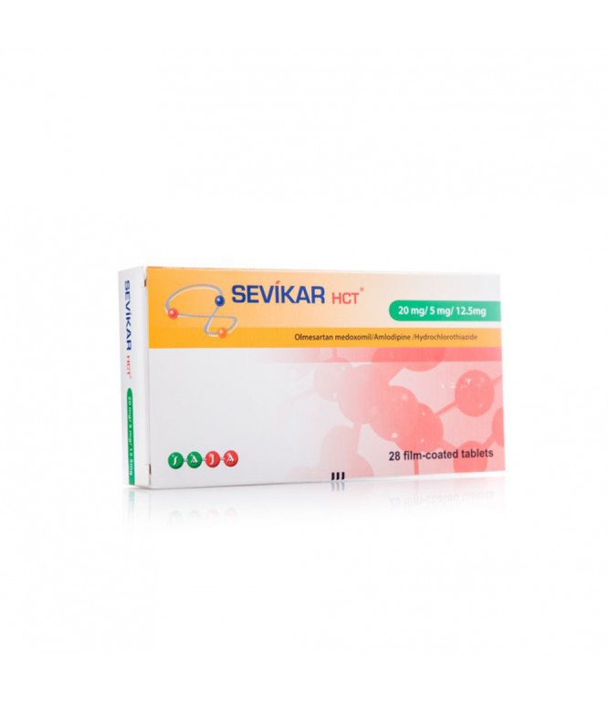 SEVIKAR HCT 20/5/12.5MG TAB 28'S