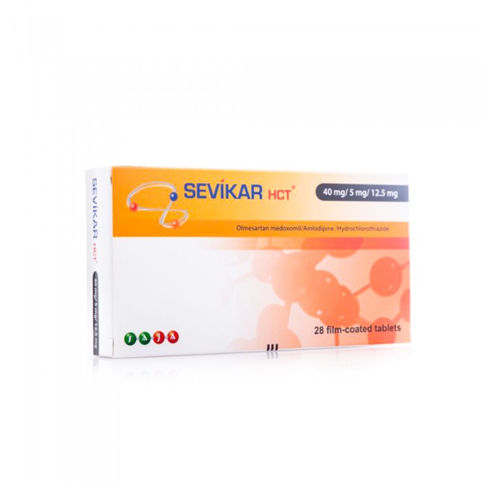 SEVIKAR HCT 40/5/12.5 MG TAB 28'S