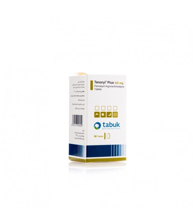 TENORYL PLUS 5/5 MG TAB 30'S