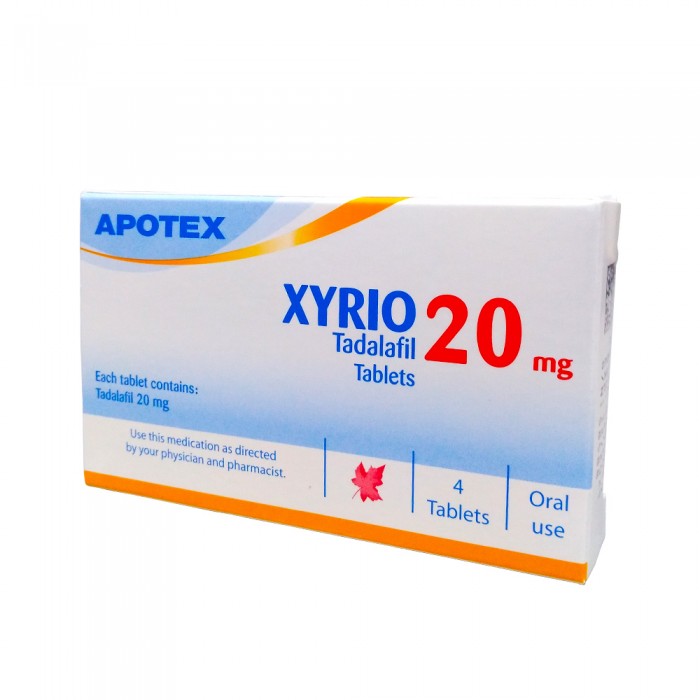 Xyrio 20 mg Tablets 4's