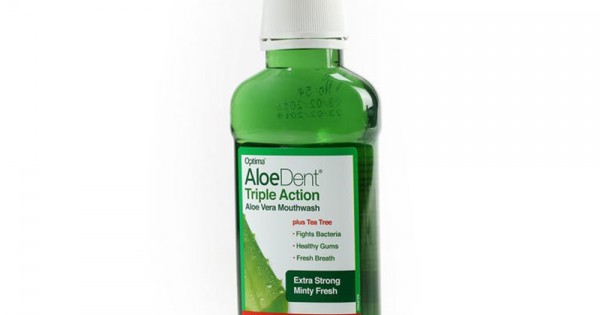 Aloedent Triple Action Aloe Vera Mouthwash 250ml