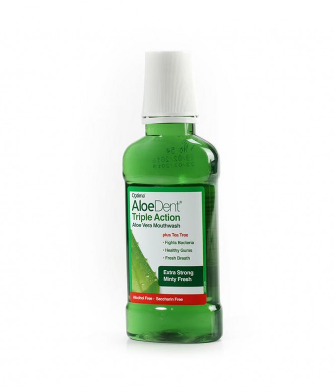 Aloedent Triple Action Aloe Vera Mouthwash 250 ml