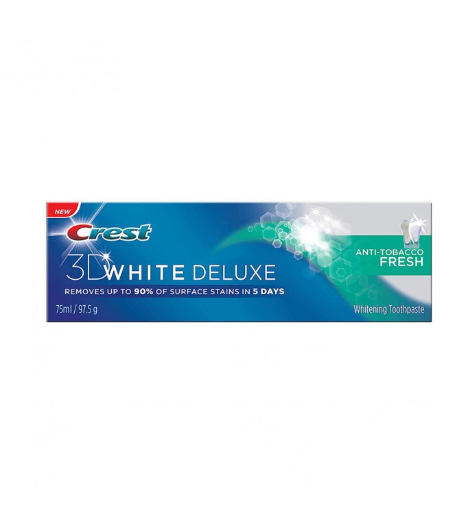 Crest Toothpaste 3D White Deluxe Anti-Tobacco Fresh 75 ml