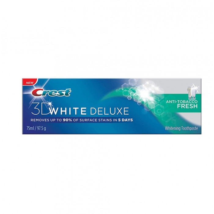 Crest Toothpaste 3D White Deluxe Anti-Tobacco Fresh 75 ml
