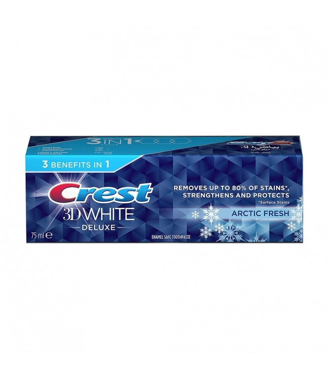 Crest Toothpaste 3D White Deluxe Arctic Fresh 75 ml