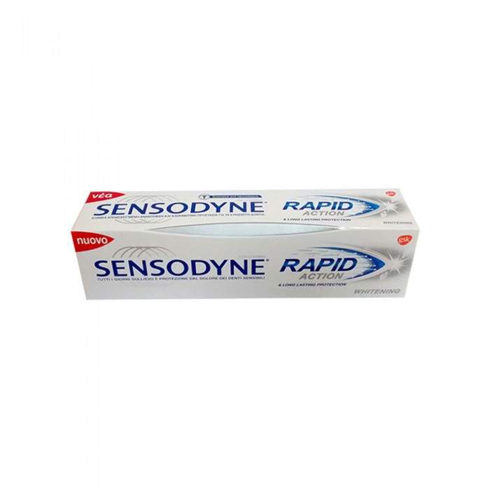 sensodyne Rapid Action Whitening Toothpaste 75ml