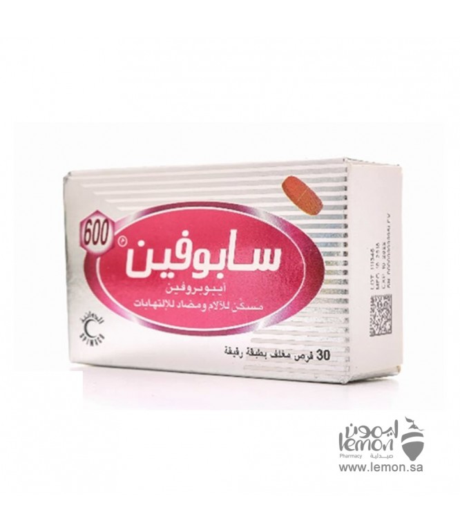 Sapofen 600mg 30 Tablets