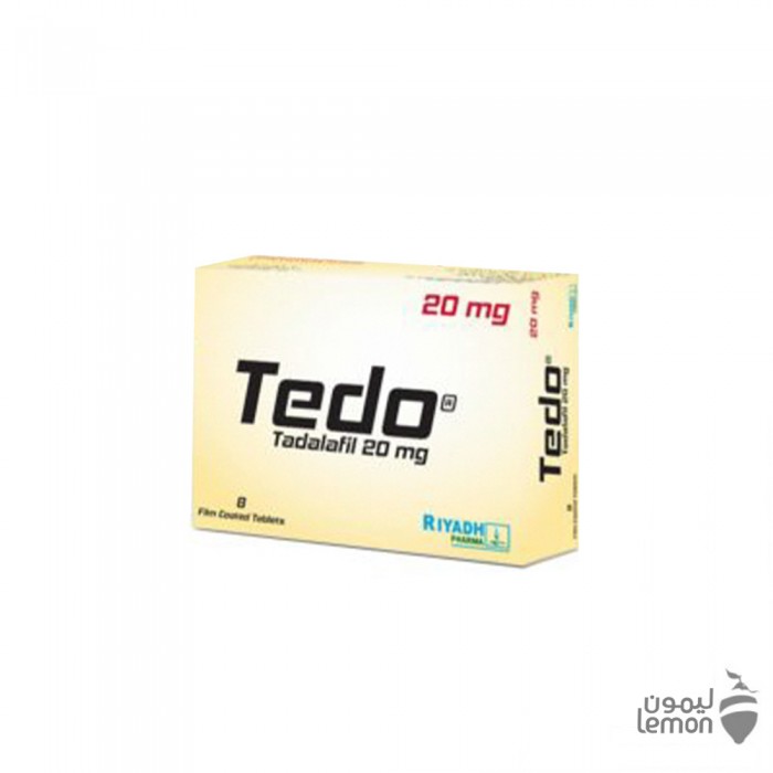 tedo 20mg 8 tablets