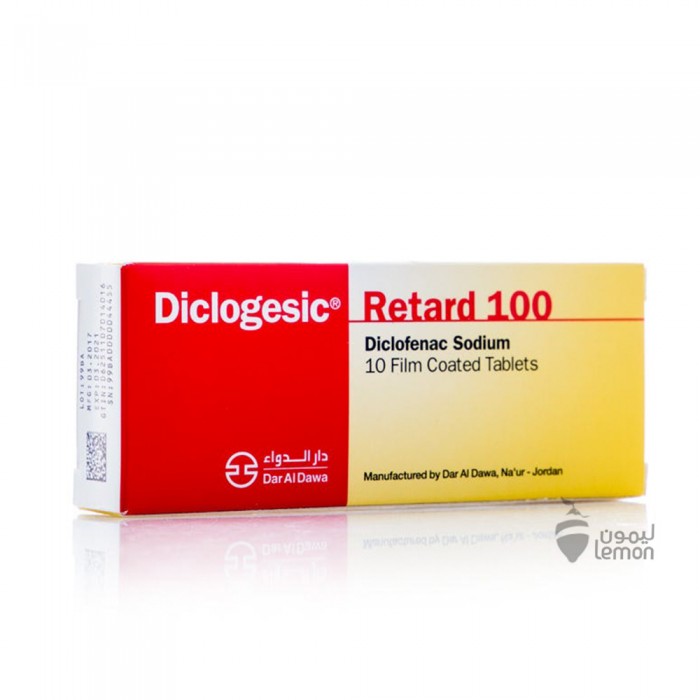 Diclogesic Retard 100 mg - 10 Tablet