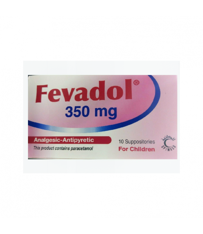 Fevadol 350 mg Suppository - 10'S