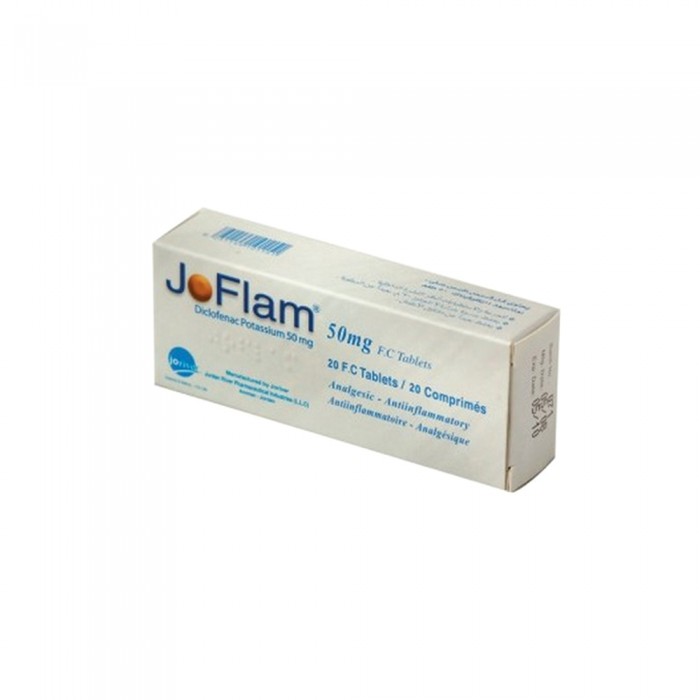 Joflam 50 mg - 20 Tablets 