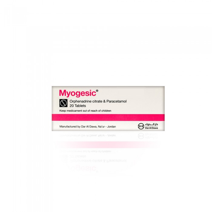 Myogesic Tablets 20's