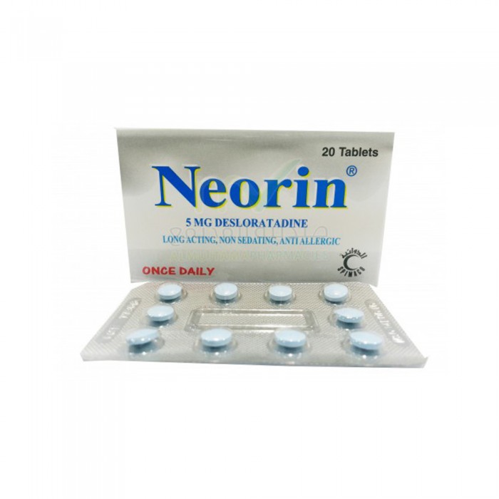 Neorin 5 mg 20 Tablets 