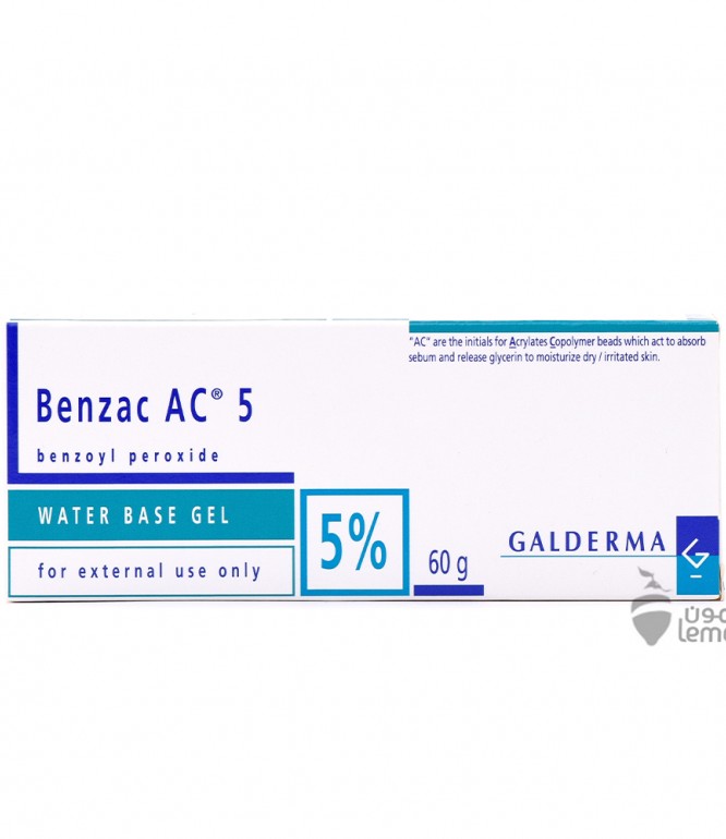 BENZAC AC 5% GEL 60GM