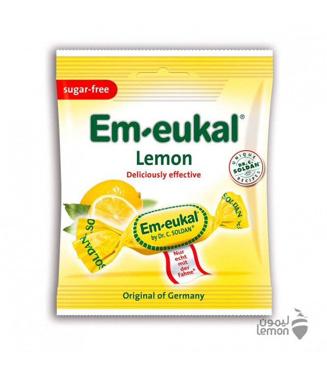 Em Eukal Lemon lozenges  50GM