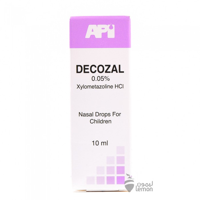 Decozal Nasal Drop 0.05% Children 10 ml